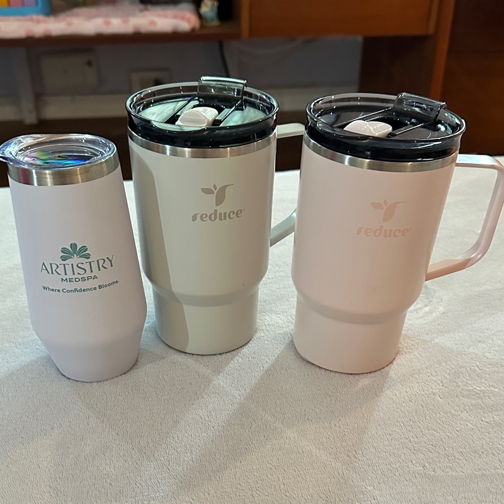 3 Travel Cups